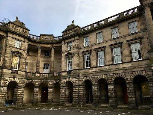 The exterior of the High Court Of Justiciary And Court Of Session in Edinburgh