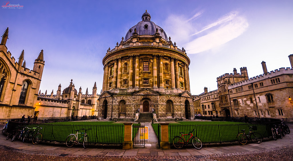A historic building at Oxford University